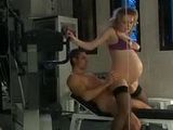 Pregnant Housewife Fuck Fitness Trainer In Gym