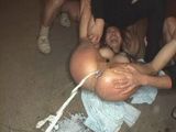 Japanese Girl Brutally Violated Humiliated and Gangraped In the Dark Garage