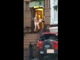 Old Man Fuck Hooker On A Doorway