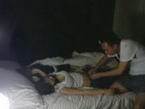 Insane Asian Brother Abuse His Sisters Friend While She Was Sleeping Uncensored