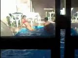 Latin Teenagers Secretly Taped Fucking In The Pool